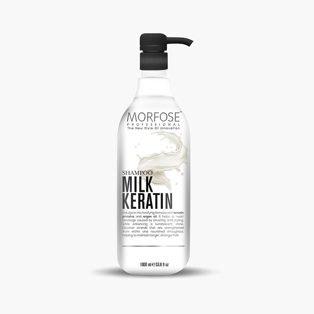 Shampoing milk keratin 1000 ml Morfose