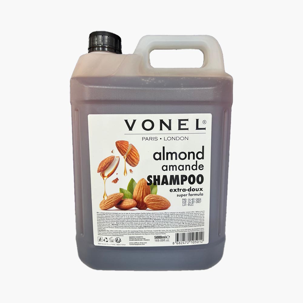 Shampoing extra-doux amande 5L Vonel Shampoing extra-doux amande 5L Vonel