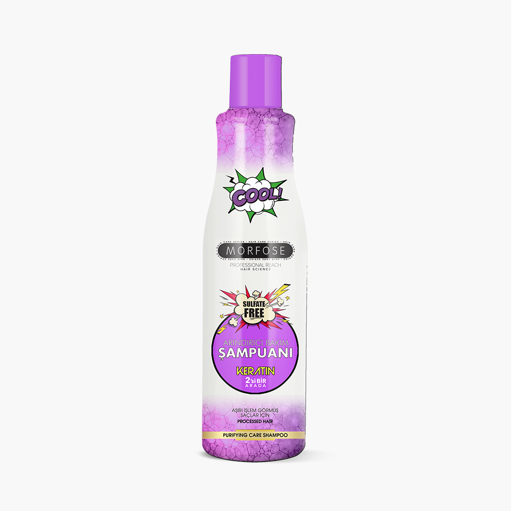 Shampoing kératine 2en1 cool 500ml Morfose