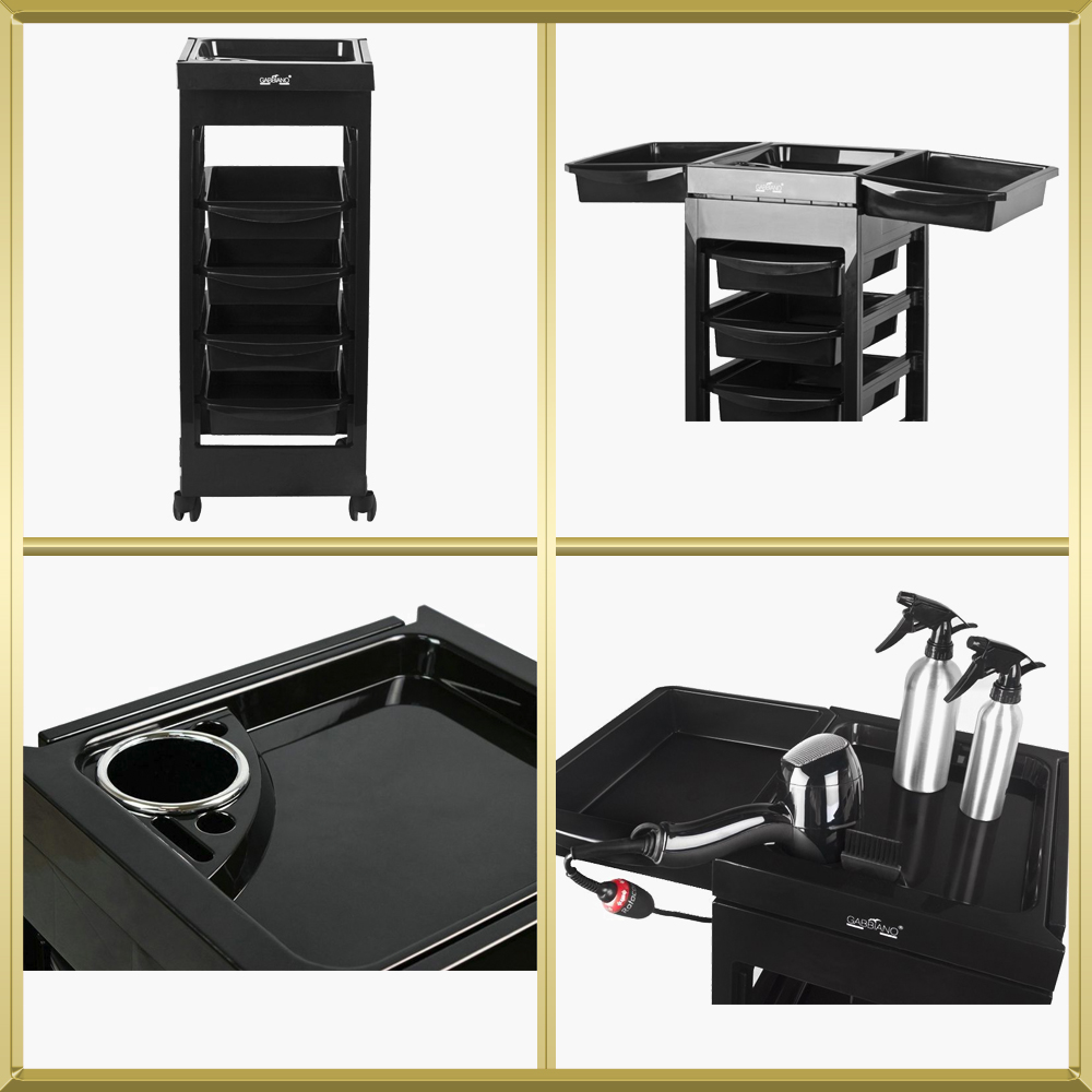 Table de service noir 048A Gabbiano