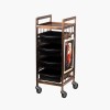 Table de service en acier bronze 8-139 Gabbiano