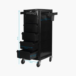 Table de service noir FT65-A Gabbiano