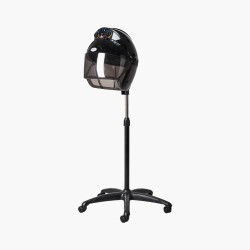 Casque sèche cheveux noir sur pied LVI-203S Gabbiano