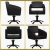 Fauteuil de coiffure noir Bergen Gabbiano