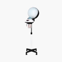 Casque vapeur ozone sur pied blanc 658 Gabbiano Casque vapeur ozone sur pied blanc 658 Gabbiano