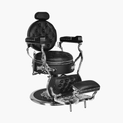 Fauteuil de barbier silver Cesare Gabbiano