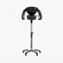 Casque sèche cheveux infrarouge noir sur pied Y-707 Gabbiano