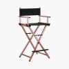 Chaise de maquillage aluminium Rose-Bronze Qainzo