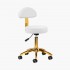 Tabouret de coiffure / cosmetique Blanc-Gold AM304-G Qainzo