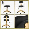 Tabouret de coiffure / cosmetique Noir-Gold AM304-G Qainzo