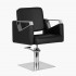 Fauteuil de coiffure noir Wilno Gabbiano