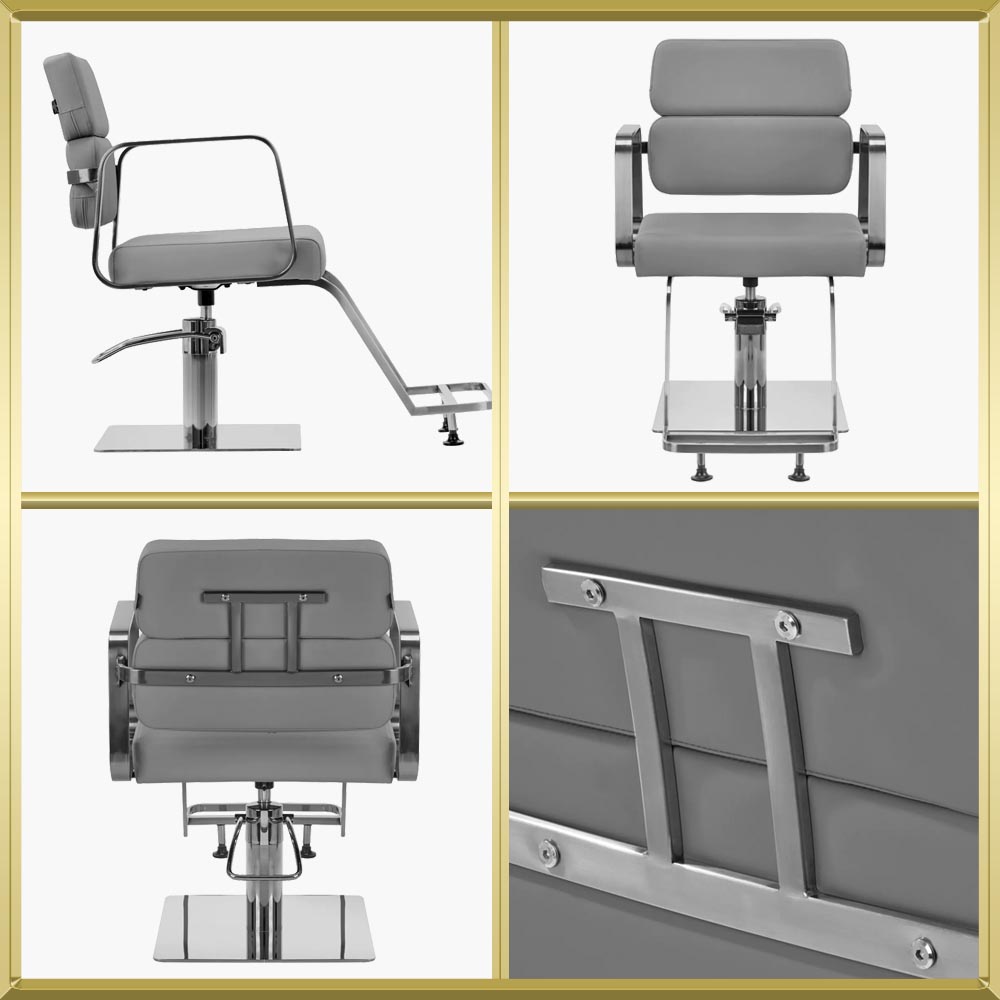 Fauteuil de coiffure gris Porto sm Gabbiano Fauteuil de coiffure gris Porto sm Gabbiano