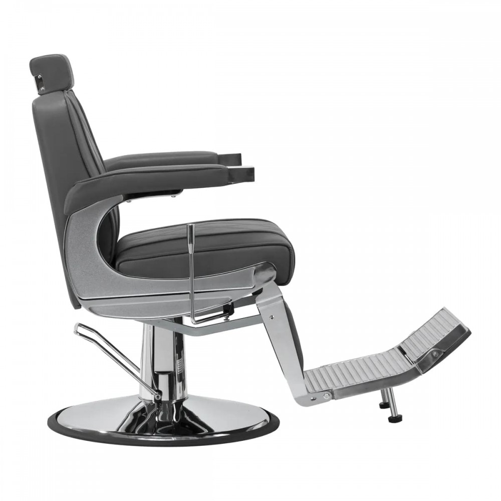 Fauteuil de barbier Gris BM88066 Hair System