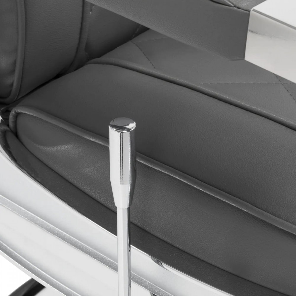 Fauteuil de barbier Gris BM88066 Hair System