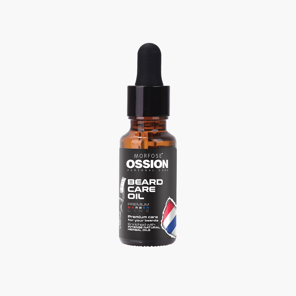 Ossion premium barber line huile de barbe 20 ml Morfose