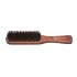 Brosse barbe moustache et dégrader en bois Barber Line