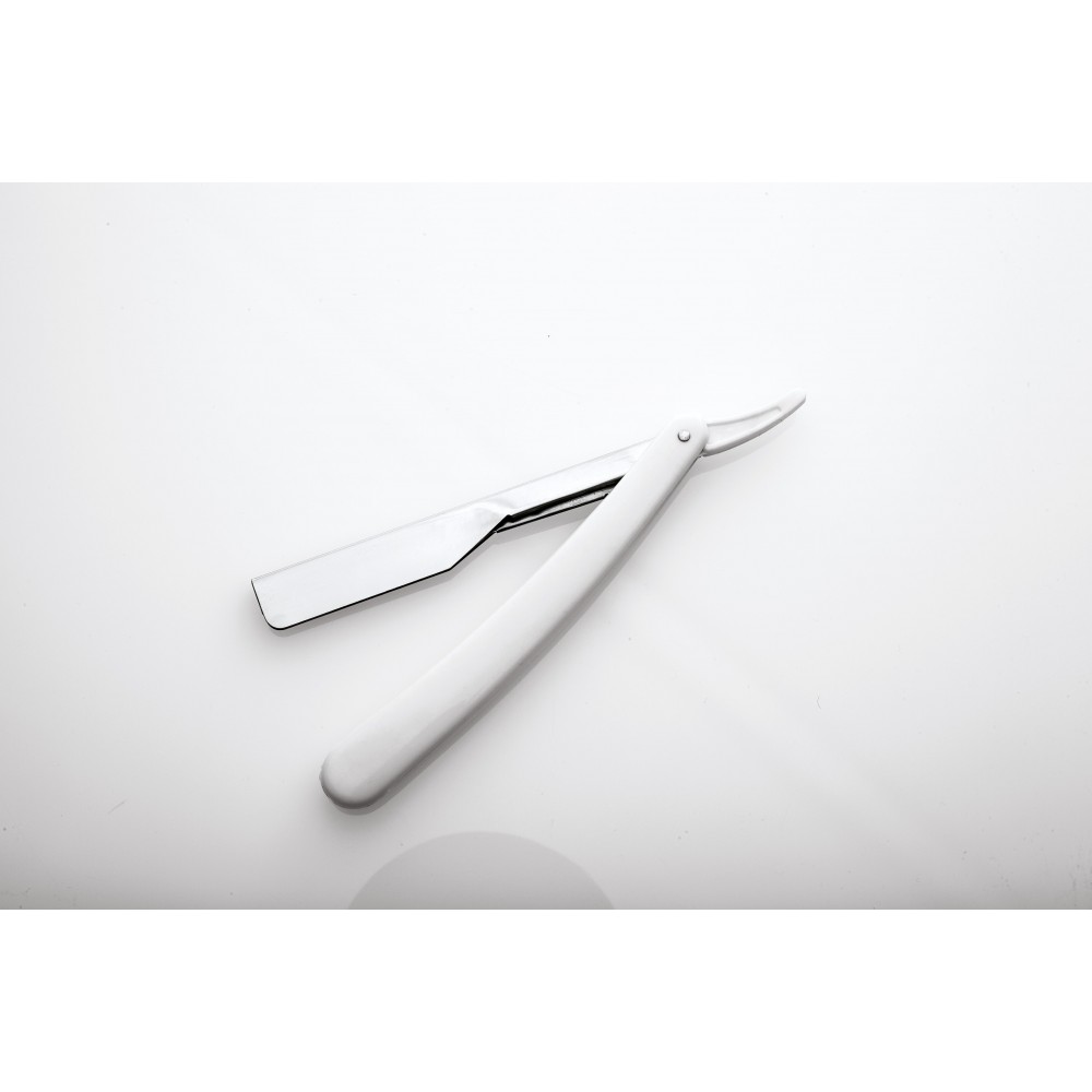 Rasoir de barbier blanc Xanitalia