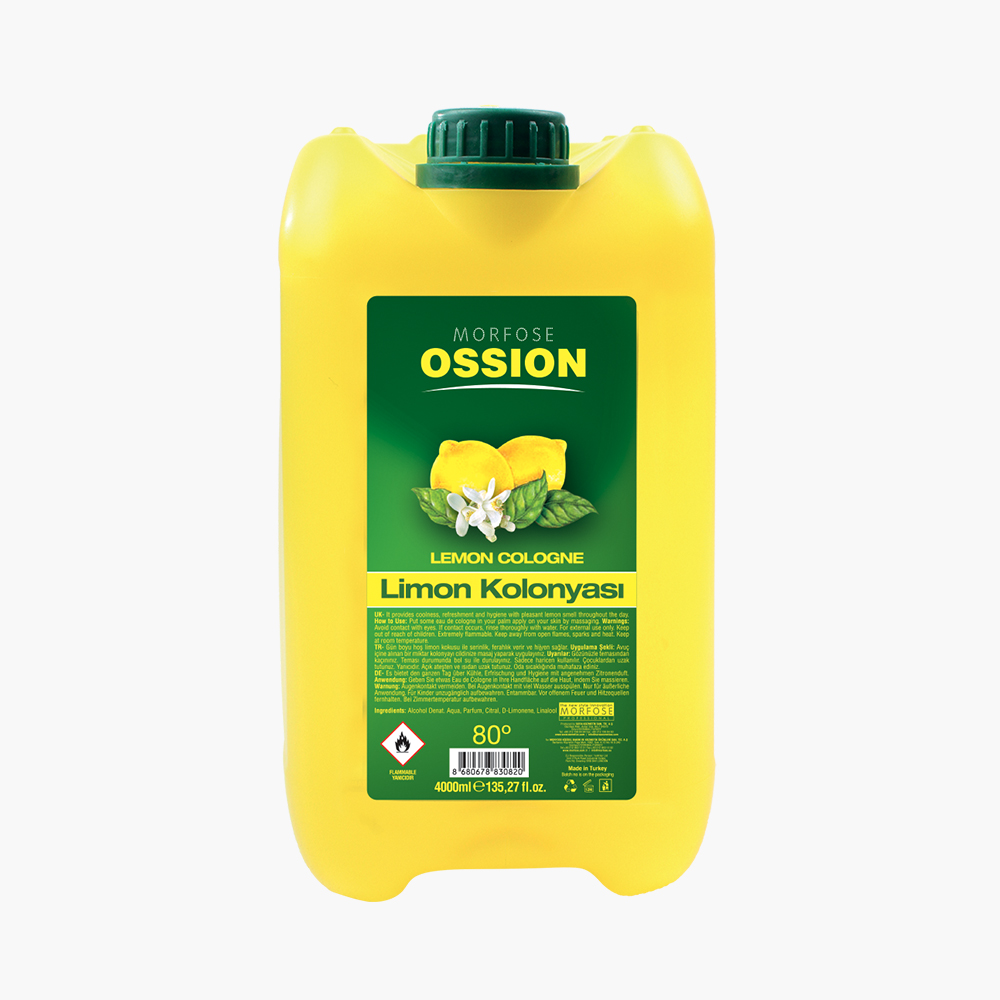 Ossion eau de cologne citron 4 L Morfose