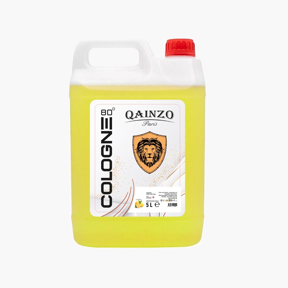 Eau de cologne citron 5 L Qainzo