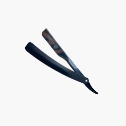 Rasoir de barbier noir Qainzo