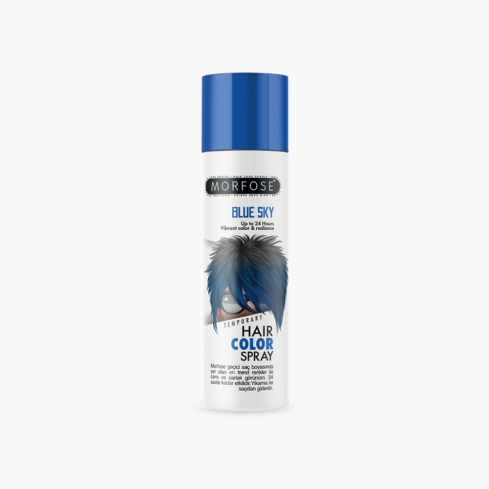 Spray color mèches fantastic Bleu 150ml Morfose