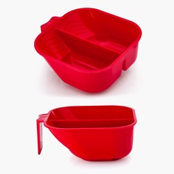 Bol coloration rouge en caoutchouc 700ml Xanitalia