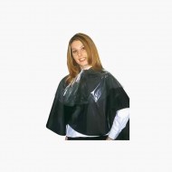 Cape teinture jetable plastique x100 Cerunik