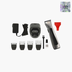 Wahl beret grise argent