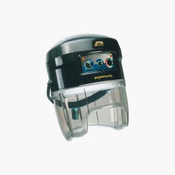 Tête casque sèche cheveux sur bras noir pour traditionnel Superaria Parlux