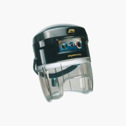 Tête casque sèche cheveux sur pied noir pour traditionnel Superaria Parlux