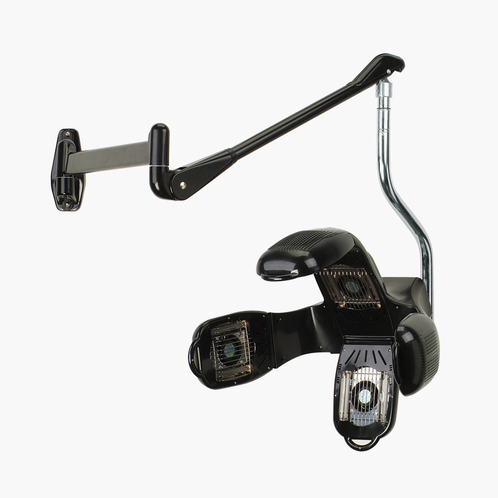 Casque sèche cheveux infrarouge noir sur bras Harmony Jacques Seban