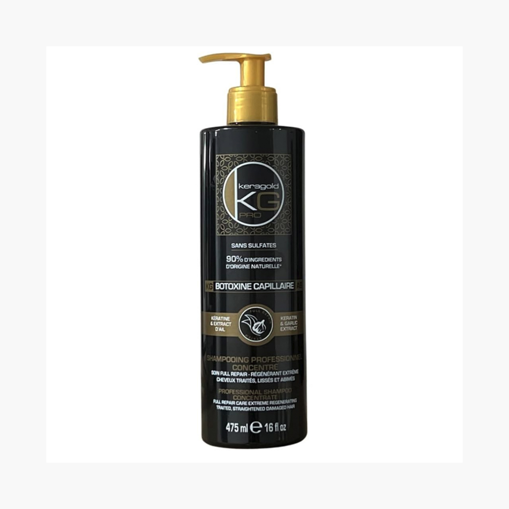 Keragold shampoing botoxine capillaire AB Keratin 475 ml 