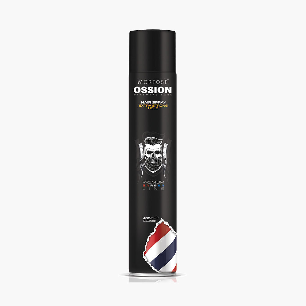 Ossion laque  premium barber line extra strong hold 400 ml Morfose