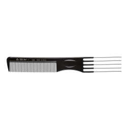 Peigne fourchette métal-nylon19.5cm Eurostil Peigne fourchette métal-nylon19.5cm Eurostil