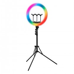 Lampe annulaire avec trépied 18" 45W GLOW