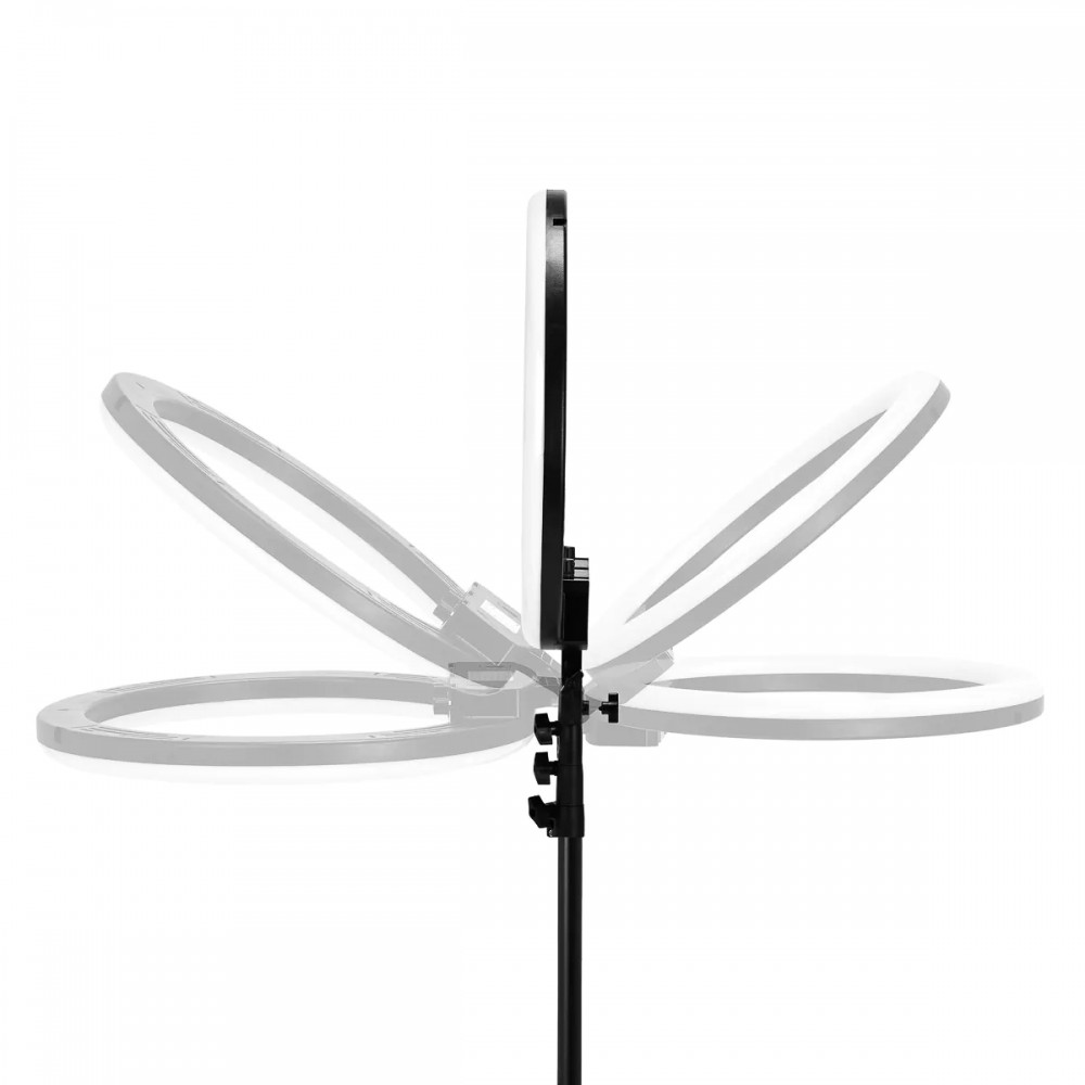 Lampe annulaire avec trépied 18" 45W GLOW