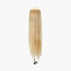 Tête d'apprentissage cheveux synthétiques couleur 613H, 60 cm Gabbiano Tête d'apprentissage cheveux synthétiques couleur 613H, 60 cm Gabbiano