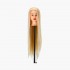 Tête d'apprentissage cheveux synthétiques couleur 613H, 60 cm Gabbiano