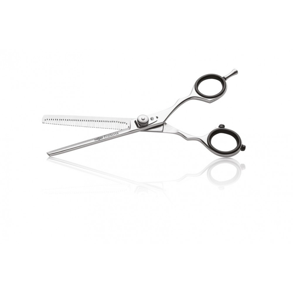 Ciseaux sculpteur 46 dents 6'0 Iwasaki Executive Fuji Silver Xanitalia