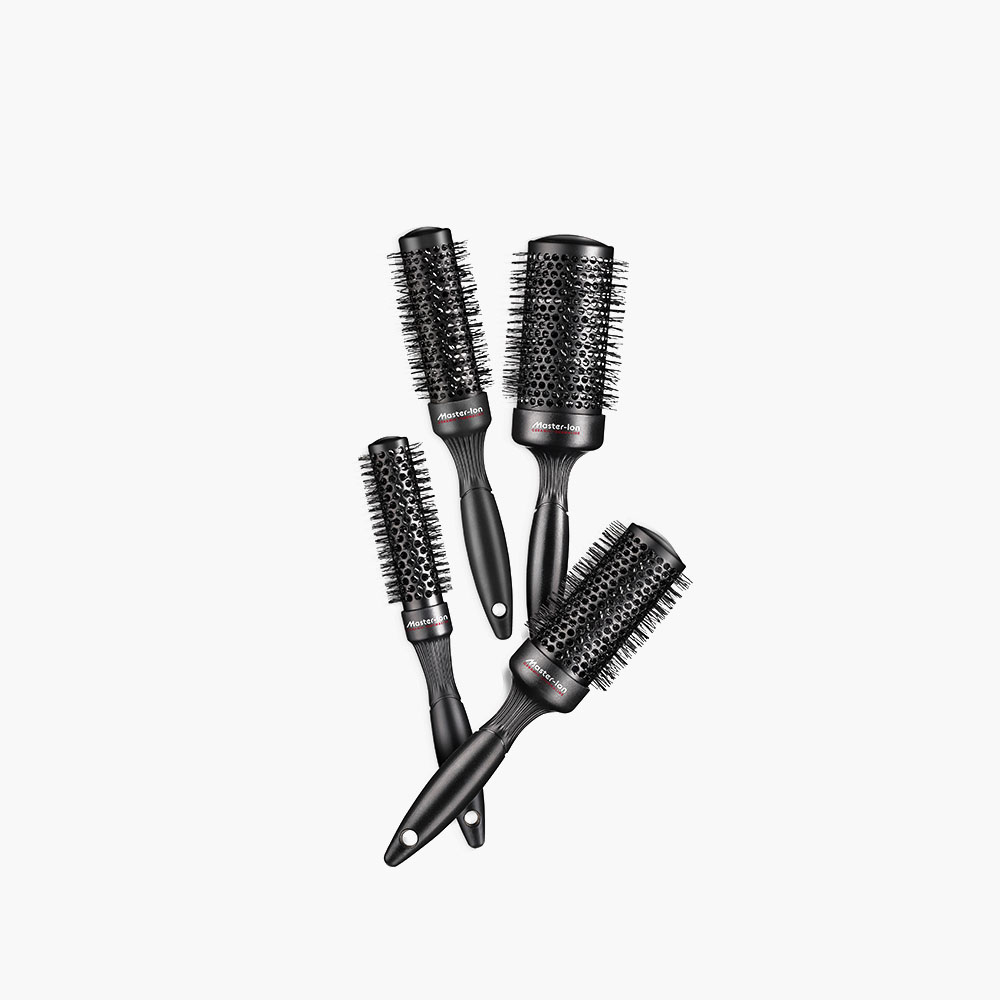 Salon Pro lot de 4 brosses ronde thermique céramique