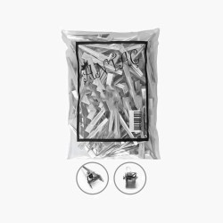 Pince séparatrice mèches en aluminium x100pcs
