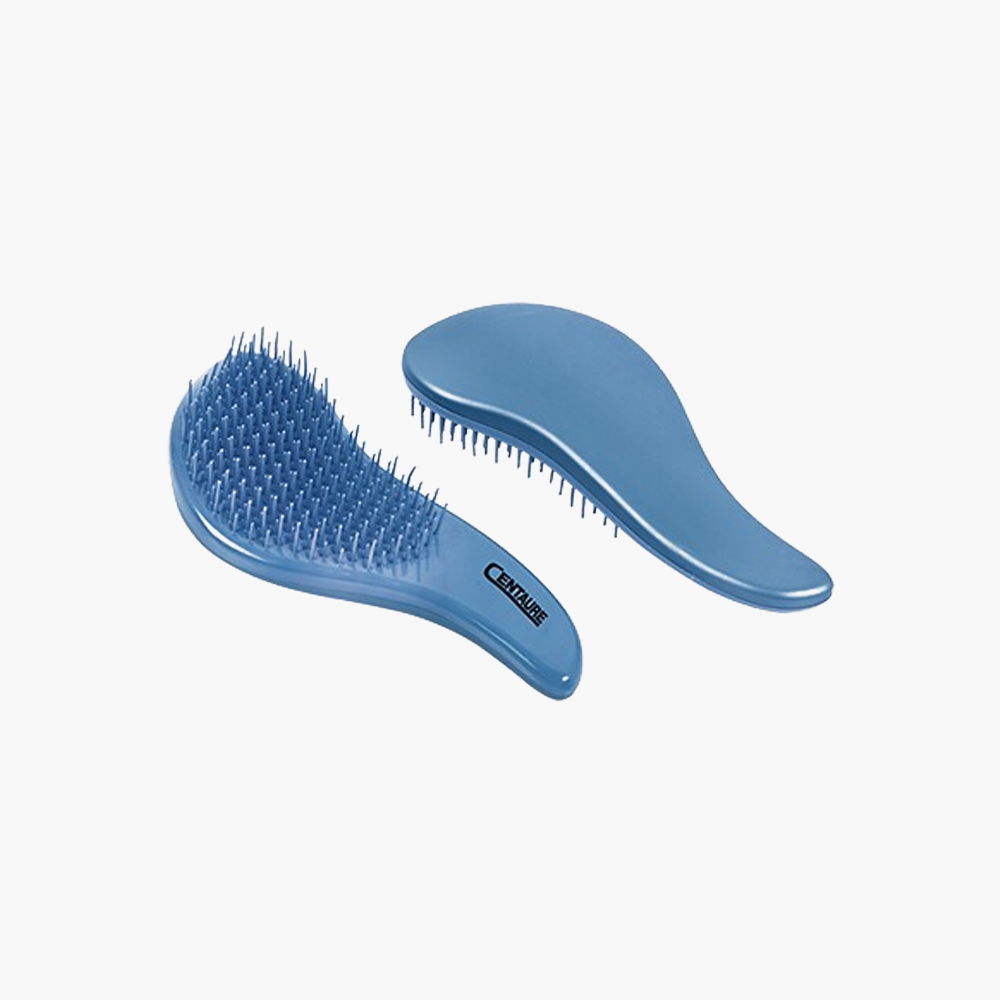Brosse démêlante bleu 18cm Centaure
