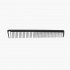 Peigne à cheveux carbone 21.7cm Eurostil
