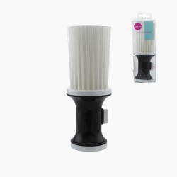 Balai à cou talkeur noir-blanc ID Italian Balai à cou talkeur noir-blanc ID Italian