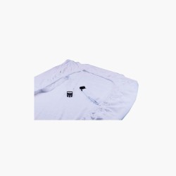 Housse lit esthétique blanc avec trou facial 200x90cm Integral Beaute