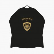 Cape de coupe logo noir uni Qainzo Cape de coupe logo noir uni Qainzo