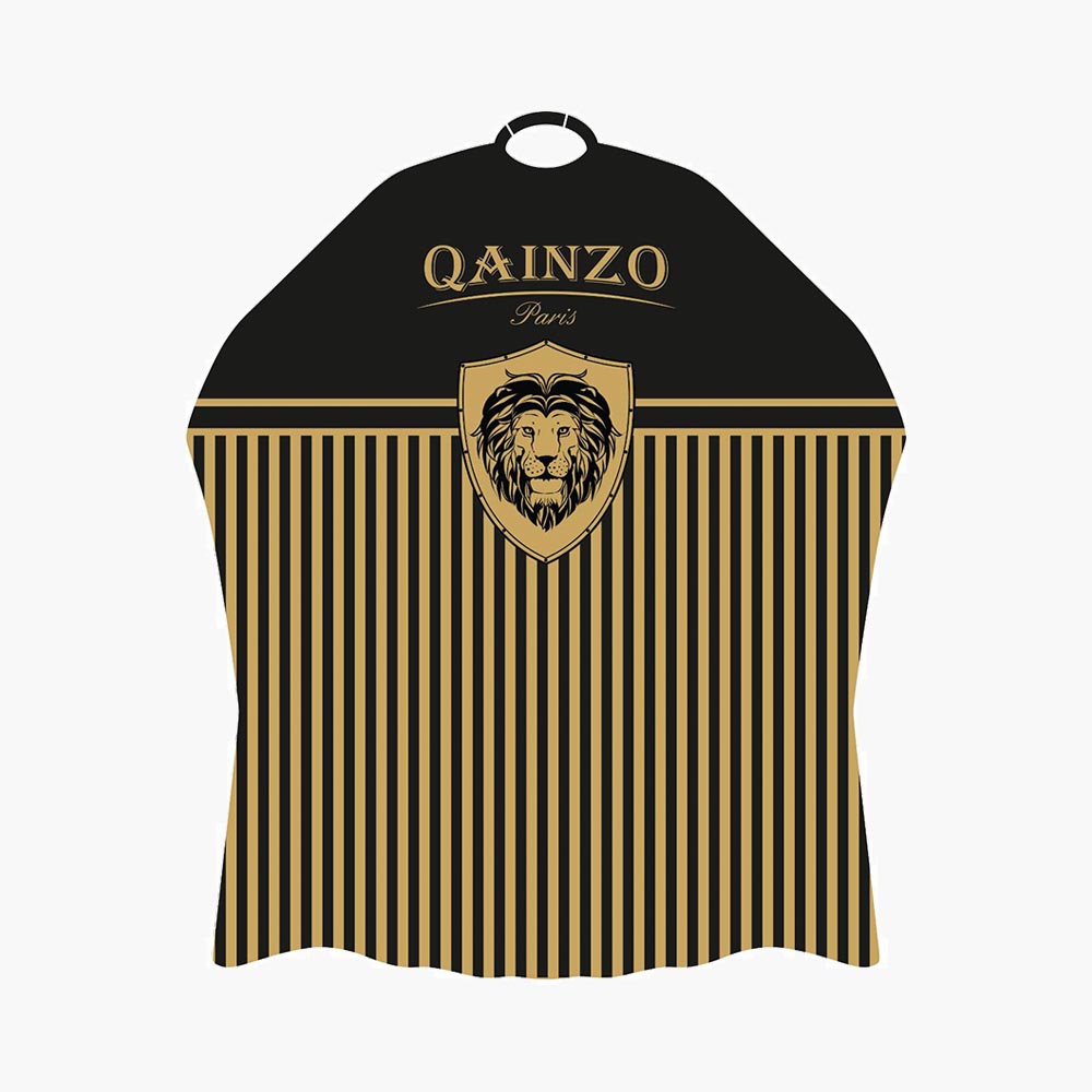 Cape de coupe logo noir et gold Qainzo