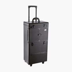 Valise de coiffeur portable simili-cuir Eurostil