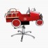 Fauteuil de coiffure enfant Rouge Eurostil