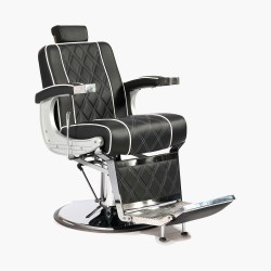 Fauteuil de barbier noir Vigor Eurostil